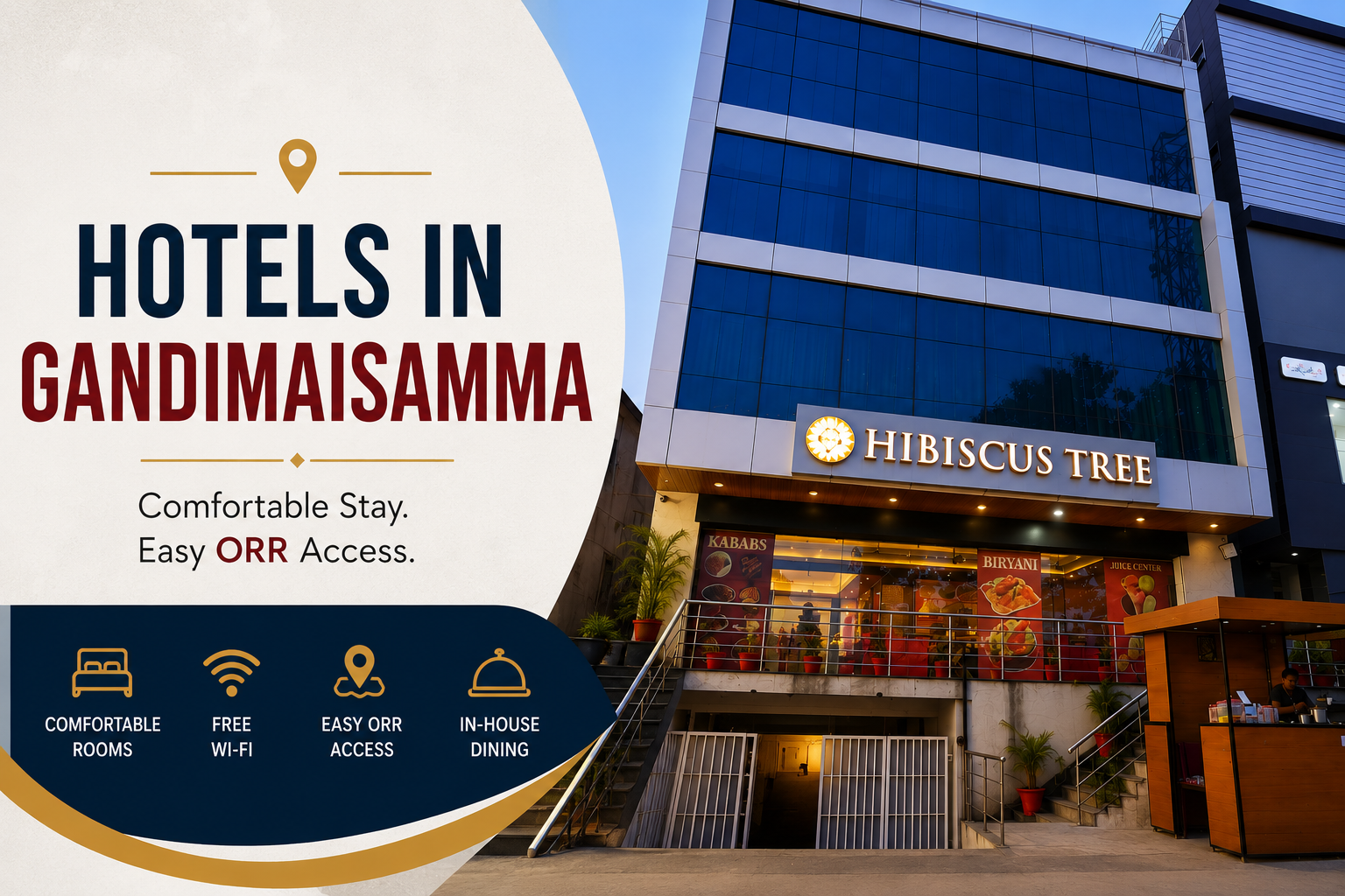 Hotels in Gandimaisamma